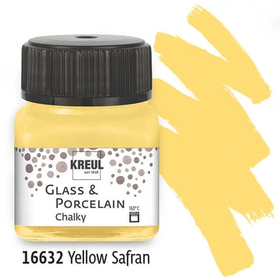 Üveg- és porcelánfesték, Kreul, Chalky - sáfrány