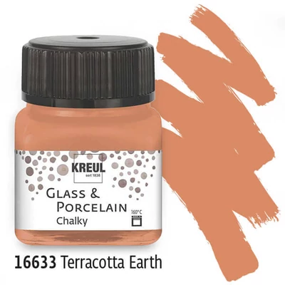 Üveg- és porcelánfesték, Kreul, Chalky - terrakotta