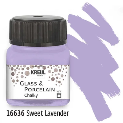 Üveg- és porcelánfesték, Kreul, Chalky - 36 levendula