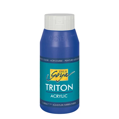 Kreul Solo Goya Triton akrilfesték, 750 ml - 19, ultramarine blue