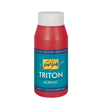Kreul Solo Goya Triton akrilfesték, 750 ml - 24, carmine