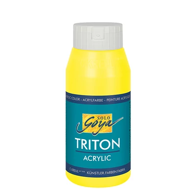 Kreul Solo Goya Triton akrilfesték, 750 ml - 26, citron