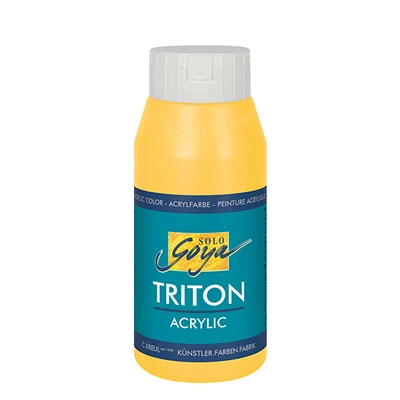 Kreul Solo Goya Triton akrilfesték, 750 ml - 35, cadmium yellow