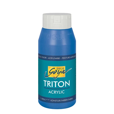 Kreul Solo Goya Triton akrilfesték, 750 ml - 37, ceraleun blue