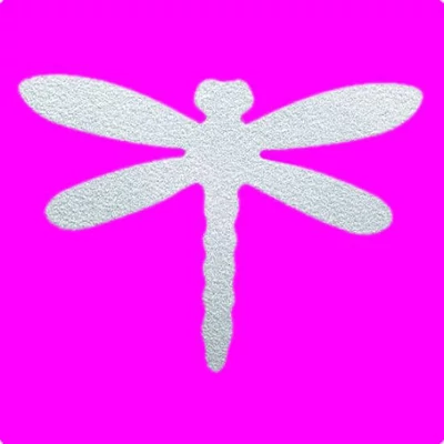 Mintalyukasztó, 2,5 cm - szitakötő