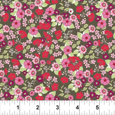 Patchwork anyag - In The Beginning - Garden Delights 1631GSE-1