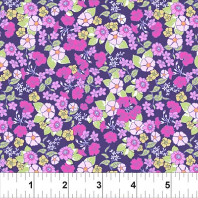 Patchwork anyag - In The Beginning - Garden Delights 1631GSE-3