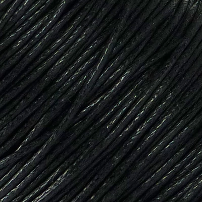 Viaszolt szál, 1 mm-es méterben - 131 fekete