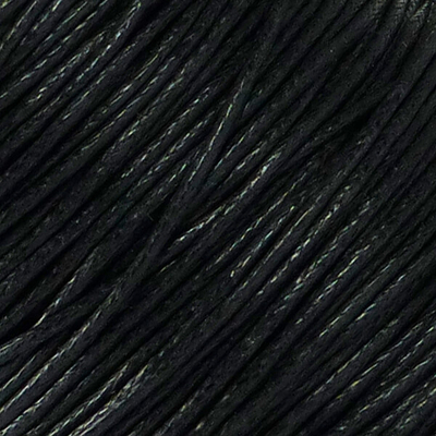 Viaszolt szál, 1 mm-es méterben - 131 fekete
