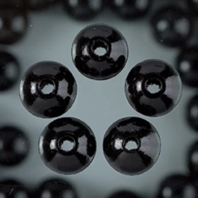 Fagyöngy, 4 mm, 150 db - 89, fekete