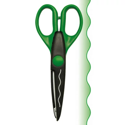 Mintavágó olló - hullám