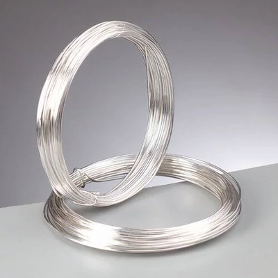 Ékszer drót, 0,4 mm, 20 m - ezüst