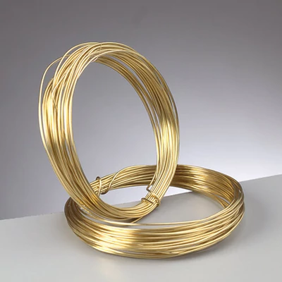 Ékszer drót, 0,8 mm, 6 m - sárgaréz