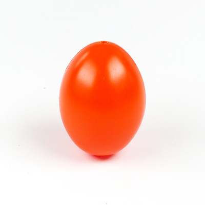 Műanyag tojás 6x4 cm - 16, narancs