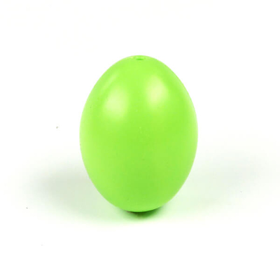 Műanyag tojás 6x4 cm - 61, világoszöld