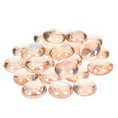 Üvegkavics, 18-20 mm, 100 g - irizáló, ametiszt