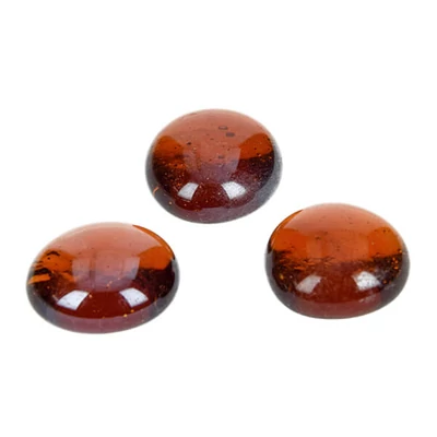 Üvegkavics, 18-20 mm, 100 g - irizáló, topáz