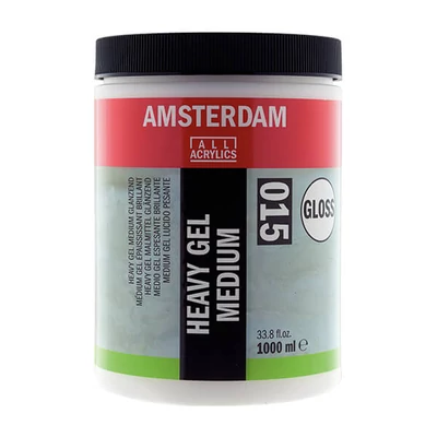 Talens Amsterdam 015 heavy gel médium, 1000 ml - fényes