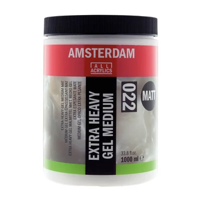 Talens Amsterdam 022 extra heavy gel médium, 1000 ml - matt