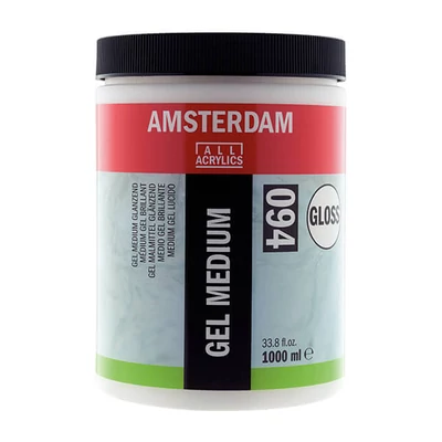 Talens Amsterdam 094 gel médium, 1000 ml - fényes