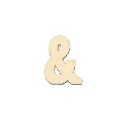 Fa karakter, 40x2 mm - &amp;