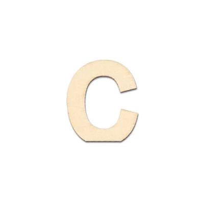 Fa betű, 40x2 mm - C
