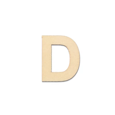 Fa betű, 40x2 mm - D