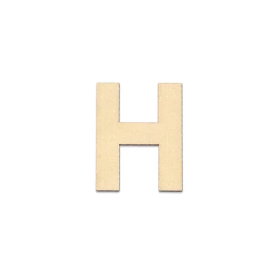 Fa betű, 40x2 mm - H