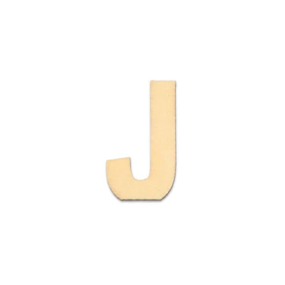 Fa betű, 40x2 mm - J