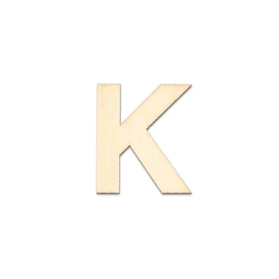 Fa betű, 40x2 mm - K