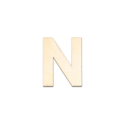 Fa betű, 40x2 mm - N