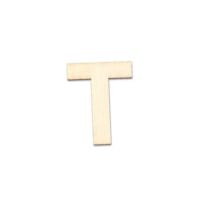 Fa betű, 40x2 mm - T