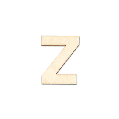 Fa betű, 40x2 mm - Z