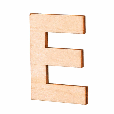 Fa betű, 80x5 mm - E