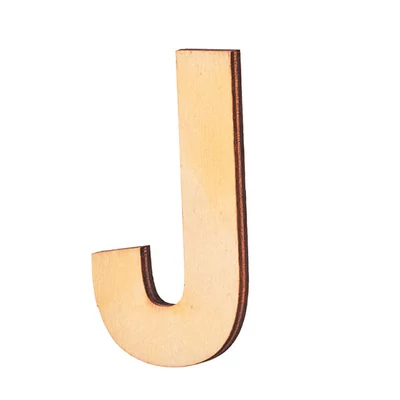 Fa betű, 80x5 mm - J