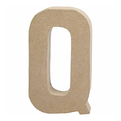 Papírmasé betű - Q, 20,5 cm