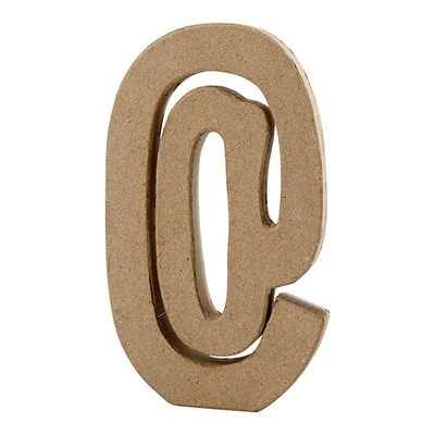Papírmasé írásjel - @, 20,5 cm