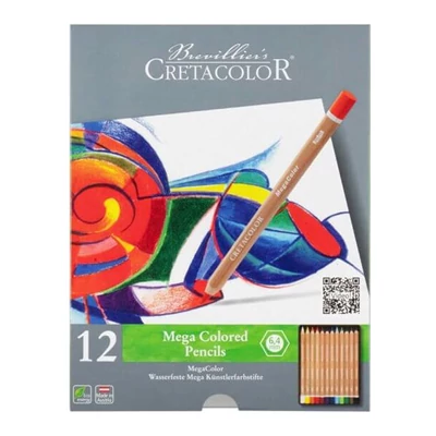 Cretacolor MegaColor színesceruza készlet - 12 db