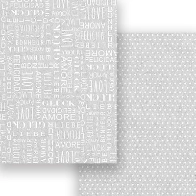 Fotókarton, A4 - matt feliratok, szerencse, szeretet, szerelem