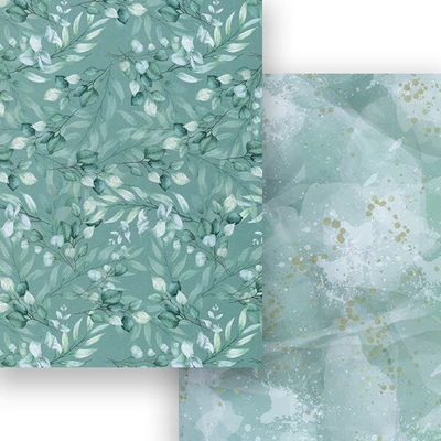 Fotókarton, A4 - matt eukaliptusz