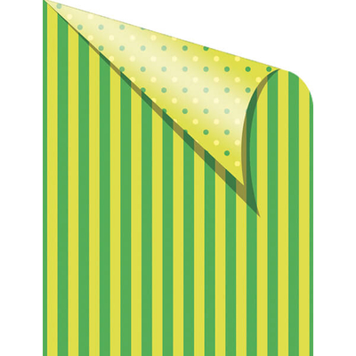 Fotókarton, 50x70 cm - csíkos, pöttyös, zöld