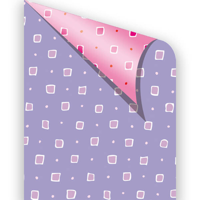 Fotókarton, 50x70 cm - konfettis, lila/pink