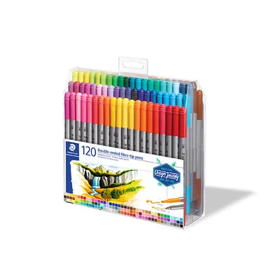 Rostirón készlet, Staedtler, Design Journey, kétvégű - 120 db