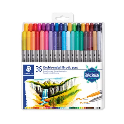 Rostirón készlet, Staedtler, Design Journey, kétvégű - 36 db