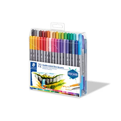 Rostirón készlet, Staedtler, Design Journey, kétvégű - 72 db