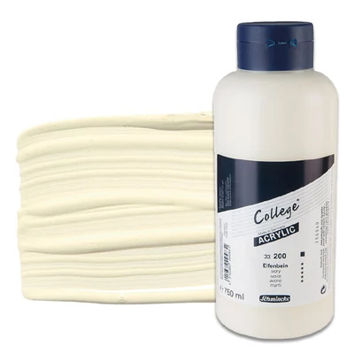Schmincke College akrilfesték, 750 ml - 200, ivory