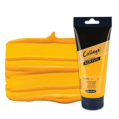 Schmincke College akrilfesték, 200 ml - 230, indian yellow
