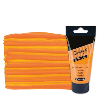 Schmincke College akrilfesték, 75 ml - 240, orange
