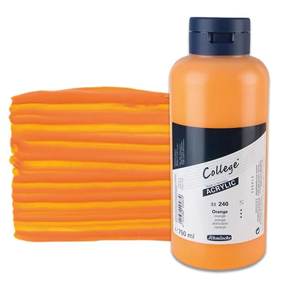 Schmincke College akrilfesték, 750 ml - 240, orange