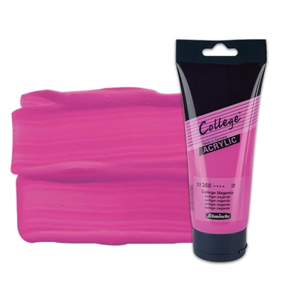 Schmincke College akrilfesték, 200 ml - 350, college magenta